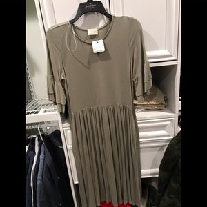 Sage green dress